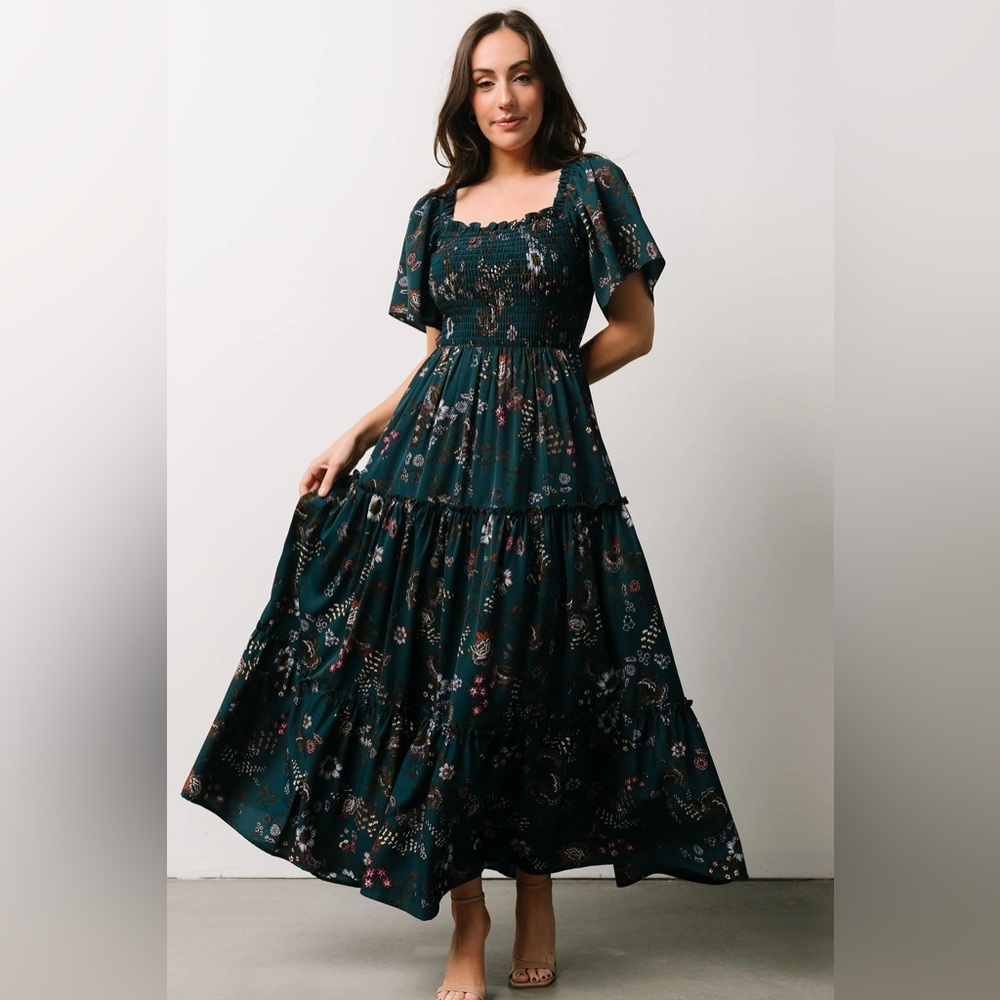 Baltic born Southampton Smocked Maxi dress